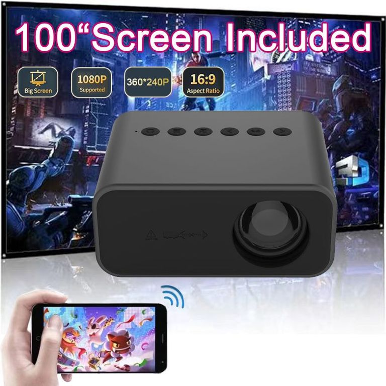 2025 New proyector ultra portail LED HD 1080P wifi  - YT5002