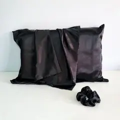 SANTOS RIZOS - Fundas de Satín Evita rotura capilar disminuya FRIZZ