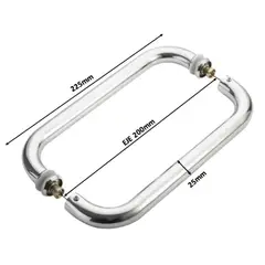 GREEN HOUSE - MANILLON - JALADOR - TIRADOR - C - ACERO INOXIDABLE 22 CM