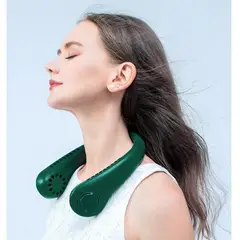 GENERICO - Ventilador Portátil para el Cuello verde