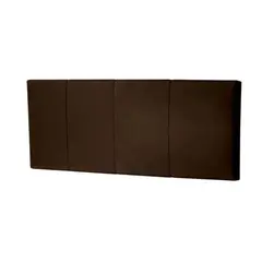 MAVISAC - Cabecera Luap De Ambar Plaza King Color Chocolate - Tela