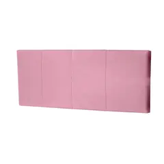 MAVISAC - Cabecera Luap De Ambar Dos Plazas Color Rosado - Tela