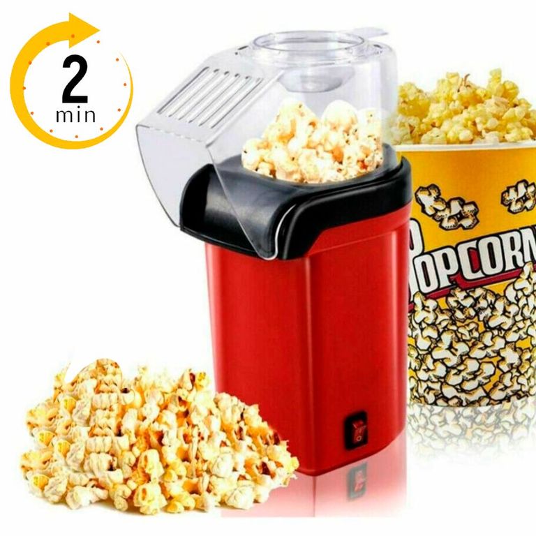 Maquina Para hacer PopCorn Canchita Palomitas de Maiz Sin Aceite