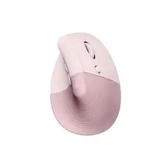 LOGITECH - Mouse Ergonómico Lift Vertical Wireless Rosa