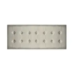 BARAKA HOME - Cabecera Opole Queen - Beige Claro