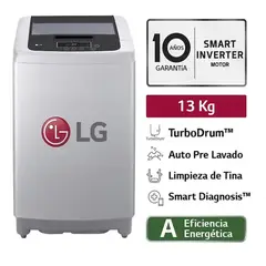 LG - LAVADORA 13KG SMART MOTION WT13DPBK GRIS