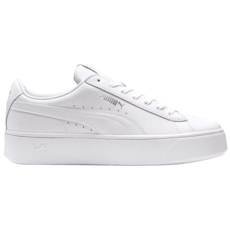 Zapatilla Vikky Stacked L 369143 02 Blanco Para Mujer