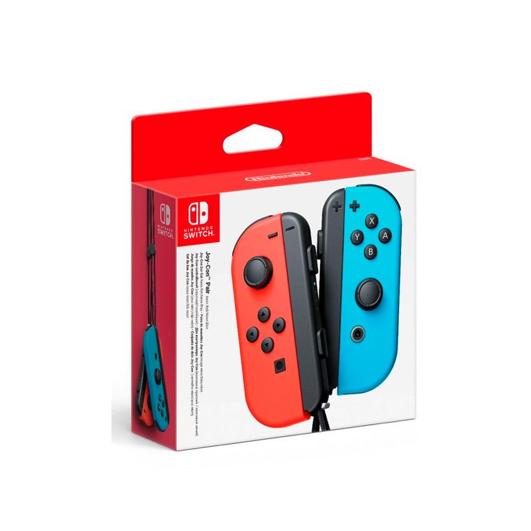 Controles Joy-Con Neon Switch Rojo y Azul