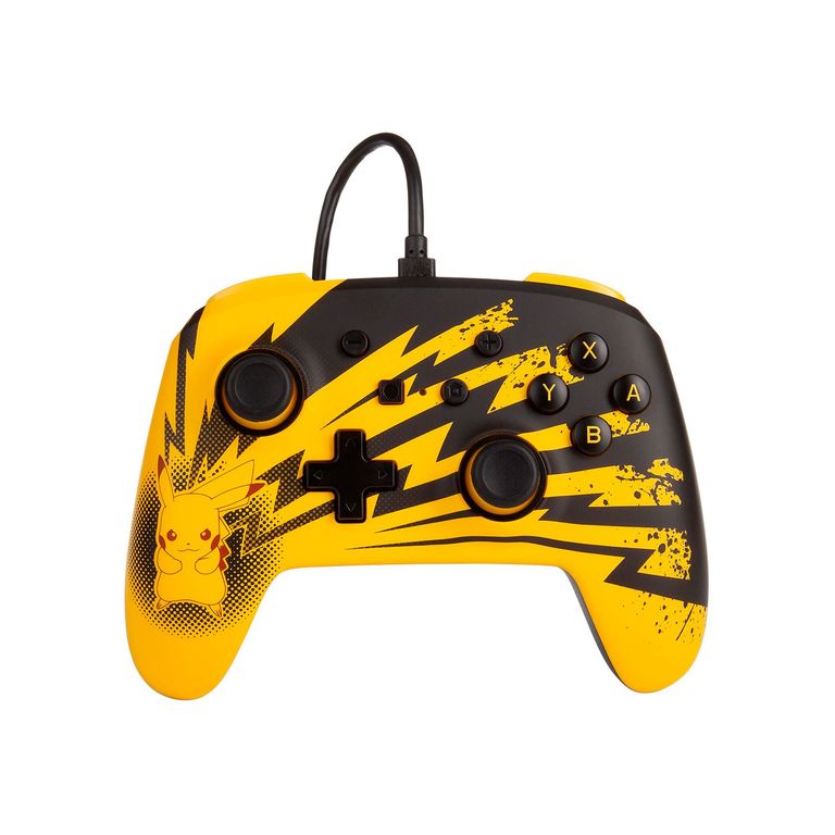 Mando Pro PowerA Con Cable Nintendo Switch Pikachu Lightning