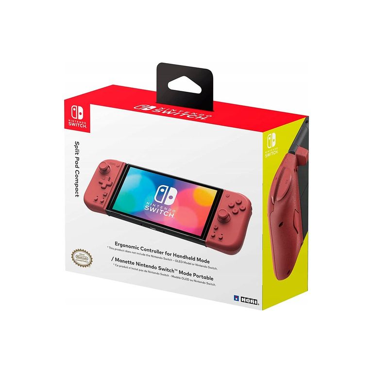 Mando Split Pad Compact para Nintendo Switch Apricot Red