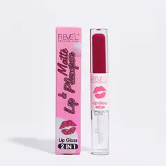 REVE'L PROFESSIONAL - HOT MATTE & LIP PLUMPER 2 EN 1 TONO CARAMELO