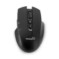 MUNAIQUI - Mouse Inteligente Portátil con Control de Voz color negro
