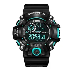 GENERICO - Reloj YIKAZE Digital LED Hombre Deportivo Multifunción Militar Genieka