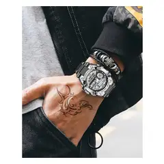 GENERICO - Reloj LIGE Analógico Digital Impermeable Deporte Multifuncion Genieka