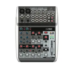BEHRINGER - Mezcladora de 10 Entradas XENYX Q1002USB e Interfaz de Audio