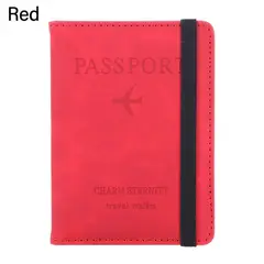 KAST PE - Porta Pasaporte Travel Wallet Modelo RFID BLOCKING - Rojo
