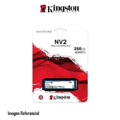 KINGSTON - DISCO SOLIDO SSD 250GB NV2 M.2 2280 NVME P/N: SNV2S/250G