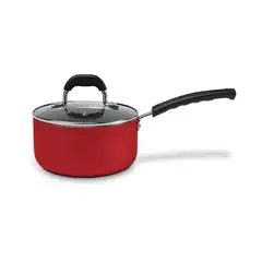 BRINOX - Olla Con Tapa 16cm 1.45L Saffron Rojo