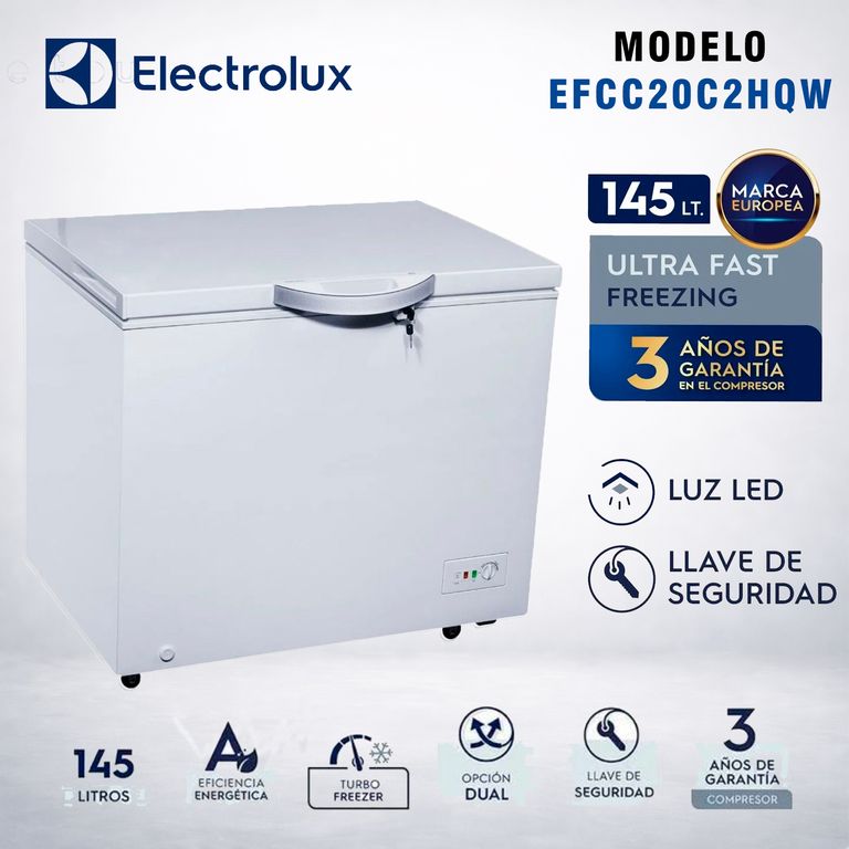 Congelador Horizontal Frost 145 Litros EFCC20C2HQW