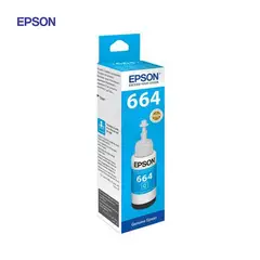 EPSON - Tinta T664 Color Cyan