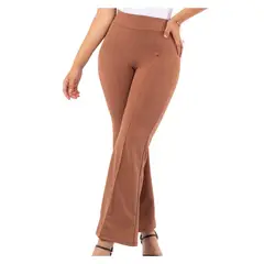 GENERICO - Pantalón Palazzo Scuba Marina Mujer