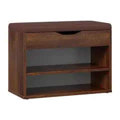 GENERICO - Zapatera Con Baúl Armado Fanny Color Caramelo