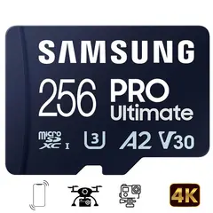 SAMSUNG - Memoria Micro SD PRO Ultimate 256GB 200Mbps Gopro