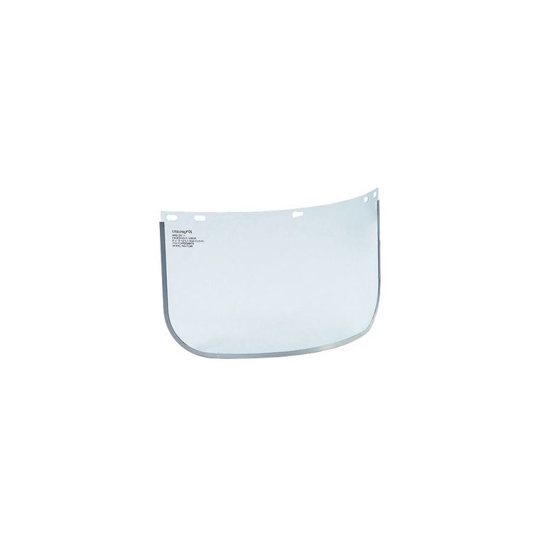 VISOR DE POLICARBONATO 8”X155”X1mm CON FILO ALUMINIO