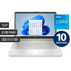 HP - LAPTOP 15-DY5000LA INTEL CORE I5 12VA GEN 8GB 512GB SSD 15.6" FHD WINDOWS 11