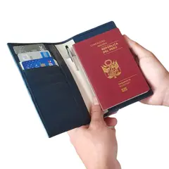 ARMUZ - Porta Pasaporte de Cuero Vacuno AR10