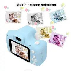 GENERICO - Cámara para niños real con filtros celeste