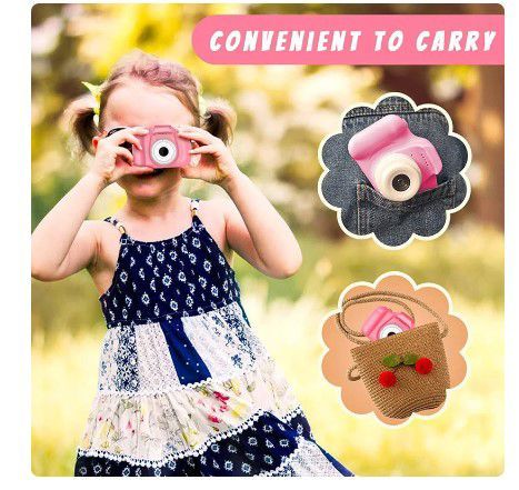 Cámara para niños real con filtros