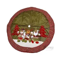 OTTOWARE - Piso De Arbol Redondo Para Navidad Multicolor De 1.3m Mod 1