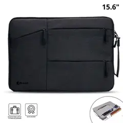 DREIZT - Funda Porta Laptop Notebook de 15.6 Pulgadas Negro