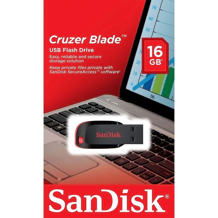 Memoria USB Cruzer 16GB CZ50 Negro