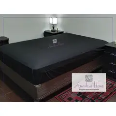 AMADEUS HOME - Set de Sábanas Queen Resistente a las lavadas Algodón Peruano