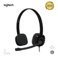 LOGITECH - Auriculares H151 Cableado 3.5 mm con micrófono