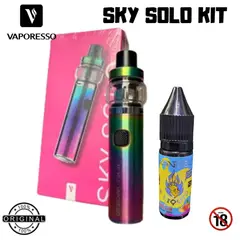 VAPORESSO - Vaper sky solo Kit Oferta con liquido de 15ml