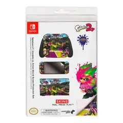 NINTENDO - Skin y Protector Set Switch Splatoon 2 Vandals vs Artist