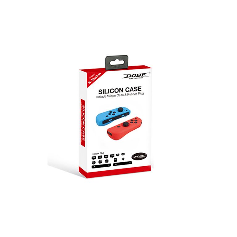 Kit Protector Silicona Para Joy Con N-switch + Antipolvo Ryc