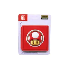 GENERICO - Estuche Portajuegos Nintendo Switch Mushroom