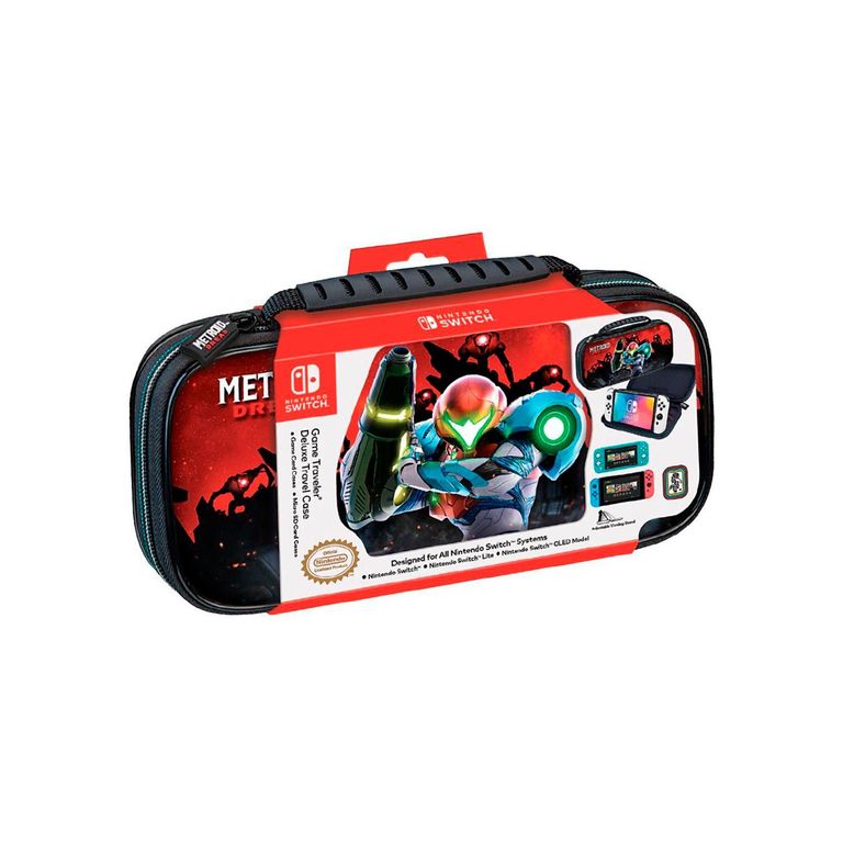 Estuche Game Traveler Deluxe Travel Metroid Switch Oled Model Nns37M