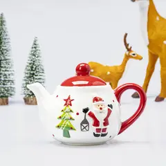 GENERICO - Jarra De Te Navideña Papá Noel