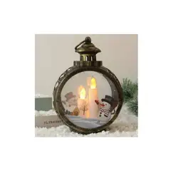 GENERICO - SET DE 3 FAROLITOS NAVIDEÑOS