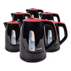 DAEWOO - Hervidor Eléctrico 1.7 L Pack x6