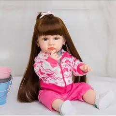 GENERICO - Muñeca Inteligente Reborn Mia Con Movimiento Responde 17 Preguntas