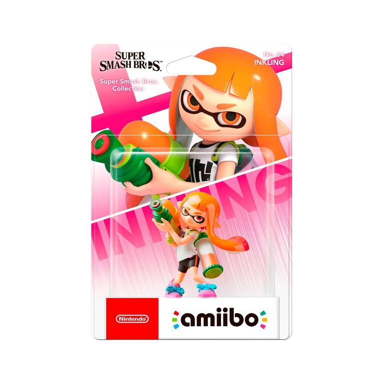 Amiibo Series Super Smash Bros Swich Inkling Girl