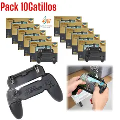 OEM - PACK 10Mandos Gatillos Fuego Gamepad Grip L1 R1 Pubg Fornite Free Fire