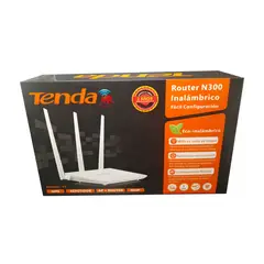 TENDA - Router F3 N300 Wps-repetidor- Aprouter-wisp