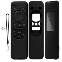 GENERICO - Funda Para Control Samsung Solar Smart Tv 2024 -2023 - NEGRO